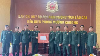 Đoàn công tác Bộ Chỉ huy Quân sự tỉnh thăm, kiểm tra các đồn biên phòng