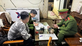 Công an phường Trung Tâm xử phạt 1 trường hợp vi phạm hành chính trong lĩnh vực thú y