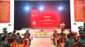 Trung đoàn Bộ binh 254 khai mạc tập huấn khung cán bộ huấn luyện chiến sĩ mới năm 2026