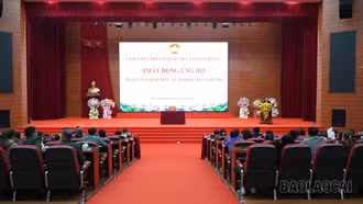 Ủy ban MTTQ Việt Nam xã Bảo Yên phát động ủng hộ “Tết vì người nghèo – Xuân Bính Ngọ” năm 2026