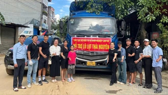 Câu lạc bộ “Đầu tư và khởi nghiệp Lào Cai” hỗ trợ người dân vùng lũ tỉnh Thái Nguyên