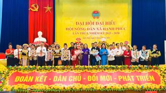 Đại hội Hội Nông dân các xã Hạnh Phúc, Xuân Hòa, Khánh Yên lần thứ I