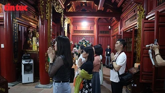 Đêm Nghĩa Lĩnh huyền ảo, trải nghiệm khác biệt tại Đền Hùng