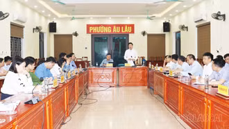 Phường Âu Lâu tháo gỡ vướng mắc giải phóng mặt bằng Khu công nghiệp Trấn Yên