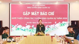 Bốn học viện của Quân đội tuyển thí sinh nữ năm 2026