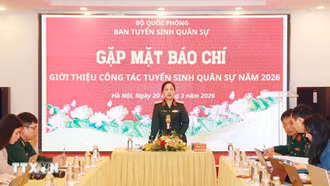 Bốn học viện của Quân đội tuyển thí sinh nữ năm 2026