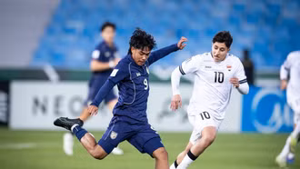 U23 Thái Lan triệu tập cầu thủ từ Nhật Bản đấu U23 Việt Nam ở Trung Quốc