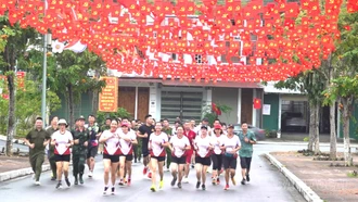 Nhiều địa phương tại Lào Cai sôi nổi hưởng ứng Ngày chạy Olympic 2026