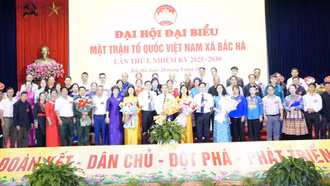 Đại hội đại biểu Mặt trận Tổ quốc Việt Nam xã Bắc Hà lần thứ I, nhiệm kỳ 2025 – 2030