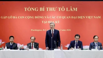 Tổng Bí thư Tô Lâm gặp gỡ bà con cộng đồng và các cơ quan đại diện Việt Nam tại Hoa Kỳ