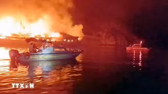 Hỗ trợ, đảm bảo an toàn cho du khách sau sự cố cháy tàu trên vịnh Hạ Long