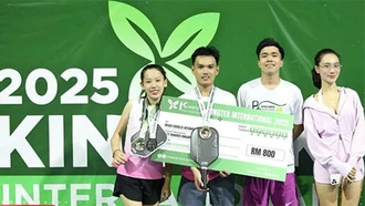 Vang danh pickleball Việt Nam: 2 tay vợt nữ làm nên chiến tích lịch sử trên đất Malaysia