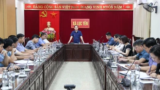 Sở Tài chính làm việc với 6 xã về công tác thu, chi ngân sách năm 2025
