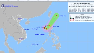Biển Đông có thể đón bão trong vài ngày tới