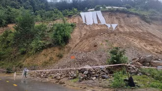 Công an các xã chủ động ứng phó với sạt lở đất, lũ quét, bảo đảm an toàn cho người dân