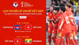 Đội bóng trẻ Việt Nam hướng tới chức vô địch giải Đông Nam Á