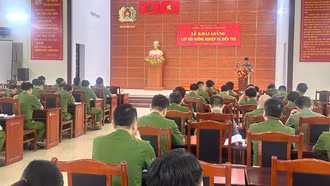 Công an Lào Cai bồi dưỡng nghiệp vụ điều tra cho cán bộ cấp xã