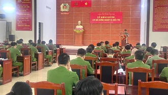 Công an Lào Cai bồi dưỡng nghiệp vụ điều tra cho cán bộ cấp xã