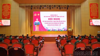 Bộ Chỉ huy Quân sự tỉnh tổ chức Hội nghị rút kinh nghiệm sau 1 tháng thực hiện sắp xếp lại cơ quan quân sự địa phương