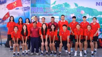 Bóng chuyền nữ Việt Nam đấu Indonesia ở giải U21 thế giới