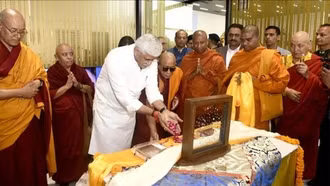 Bộ sưu tập đá quý liên quan xá lợi Phật được trả về Ấn Độ