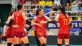 Bóng chuyền nữ Việt Nam khẳng định sức mạnh, thiếu Bích Tuyền vẫn thắng dễ Indonesia ở SEA V.League