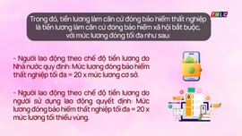 Mức đóng bảo hiểm thất nghiệp hằng tháng