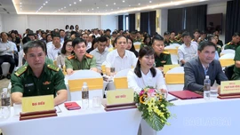 Các đại biểu tham dự lớp tập huấn.