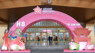 Không gian quảng bá, giới thiệu sản phẩm tiêu biểu tại Hội chợ Mùa Xuân