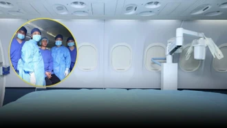 Bệnh viện trên không giúp Trung Quốc chăm sóc y tế cho vùng xa