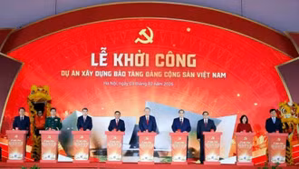 Tổng Bí thư Tô Lâm dự lễ khởi công xây dựng Bảo tàng Đảng Cộng sản Việt Nam