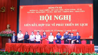 11 xã thuộc tỉnh Sơn La và Lào Cai liên kết, hợp tác phát triển du lịch