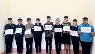 Xử lý nhóm thanh thiếu niên tụ tập gây mất trật tự, sử dụng súng cao su quay clip đăng mạng xã hội