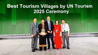 Thôn Lô Lô Chải, tỉnh Tuyên Quang được vinh danh 'Làng du lịch tốt nhất thế giới năm 2025'