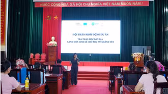 Khánh Yên khởi động dự án “Trà thảo mộc bản địa - xanh hóa sinh kế cho phụ nữ”