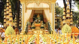 Campuchia khai hội Nokor Sangkranta, vui đón năm mới 2026