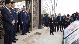 Tổng Bí thư, Chủ tịch nước Tô Lâm thăm Khu mới Hùng An, tỉnh Hà Bắc (Trung Quốc)