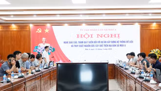 Mậu A: Đẩy mạnh chuyển đổi số thông qua dự án truy xuất nguồn gốc cây quế