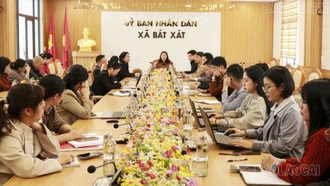 Gần 100 gian hàng tham gia Hội chợ xúc tiến thương mại biên giới Bát Xát – Lào Cai 2026