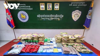 Campuchia bắt giữ gần 28.000 đối tượng liên quan đến ma túy trong năm 2025
