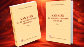 Ra mắt bộ sách Văn kiện Đại hội XIV: Tạo bước đột phá tư duy và hành động trong giai đoạn phát triển mới