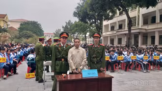 Gần 1.500 học sinh Trường THCS và THPT Bắc Cường tham dự phiên tòa xét xử lưu động về ma túy