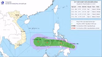 Biển Đông sắp đón cơn bão số 15