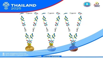 Ra mắt huy chương SEA Games 33 và ASEAN Para Games 13