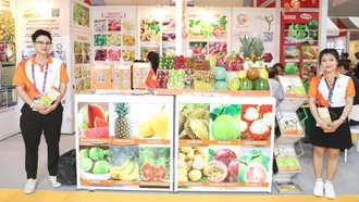 Trái cây Việt Nam thu hút khách quốc tế tại Hội chợ Asia Fruit Logistica