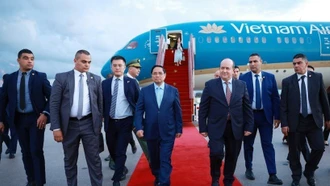 Thủ tướng Phạm Minh Chính và Phu nhân bắt đầu thăm chính thức Algeria