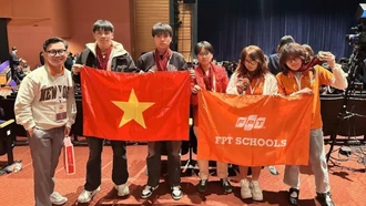 Học sinh Việt Nam giành huy chương vàng và bạc tại chung kết học thuật Quốc tế