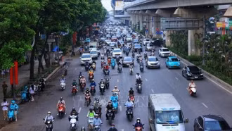 100% phương tiện tham gia giao thông đường bộ sẽ được kiểm soát khí thải theo lộ trình