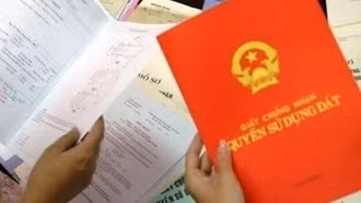 Thủ tục cấp sổ đỏ với diện tích đất tăng thêm