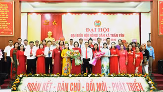 Xã Trấn Yên, Khánh Hòa tổ chức thành công Đại hội đại biểu Hội Nông dân lần thứ I